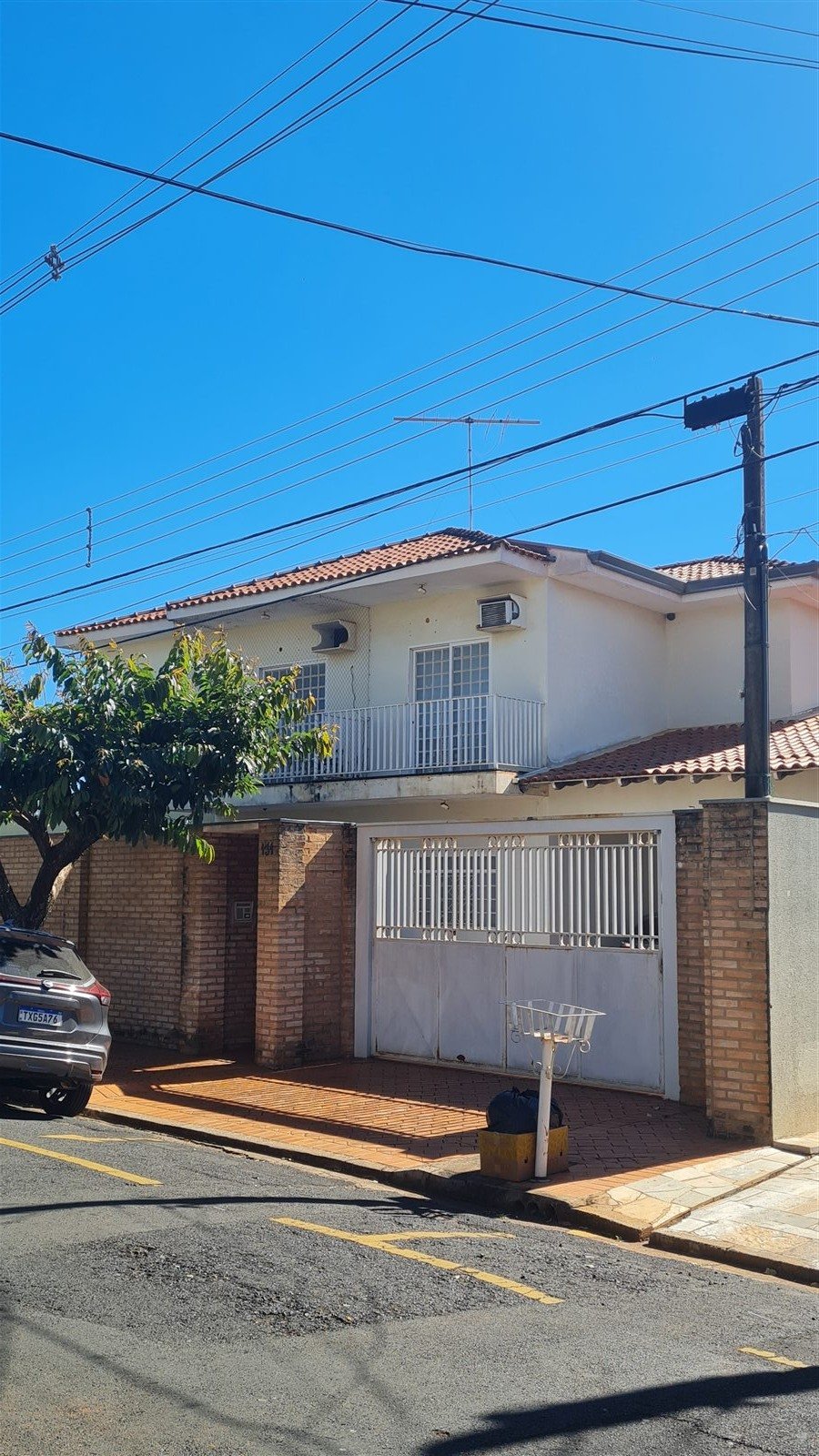 Fachada principal do sobrado